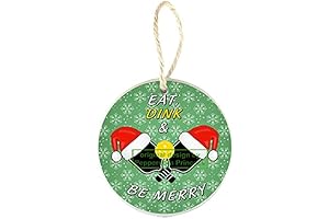 Pickleball Player Gift Ornament for Christmas Tree