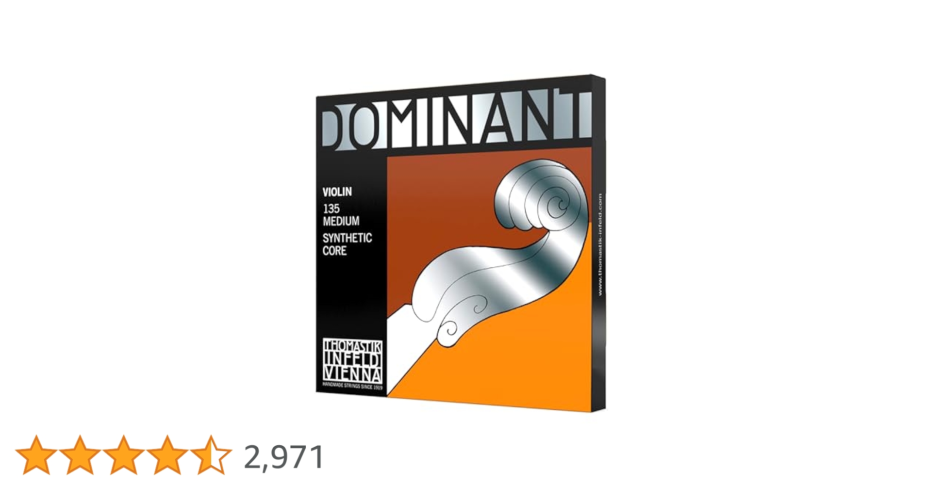 バイオリン弦　4/4 ドミナント　4本セット　2セット Amazon.co.jp: THOMASTIK Dominant ドミナント 4/4バイオリン弦