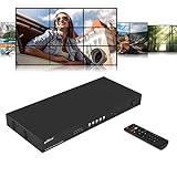 gofanco 3x3 Video Wall Controller and Processor – Up to 4K 30Hz, Inputs (USB-C, VGA, DP, HDMI) -...