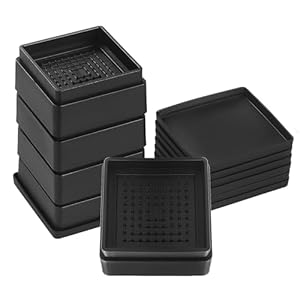 Coptiner Betterhöher 8 Stück Möbel Erhöhung