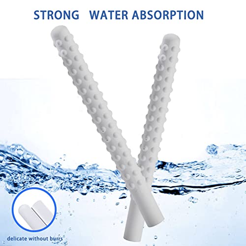 Image of 3X Reusable Drying Rods Scouring Sticks Water-Absorption Absorb Absorption Stick Laboratory Desiccant Stick Quickly Drying Stick Diatom Bump for Toys Up-to-date Absorbent Rod