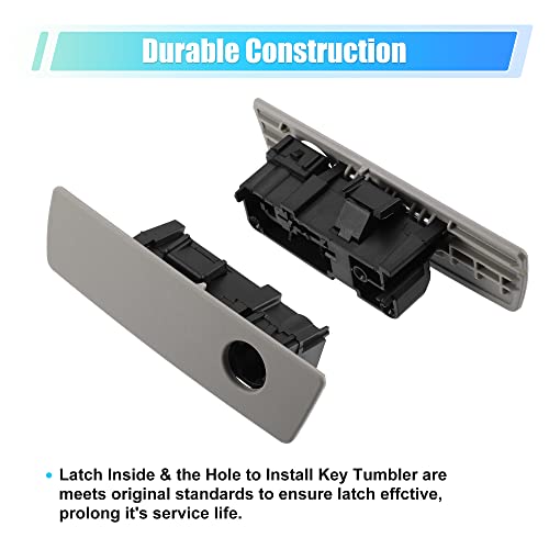 Cerradura de guantera plástica beige miniatura 5
