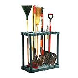 2 Tier Garden Tool Holder Heavy Duty Garden Tools Storage Multi Tool Portable...