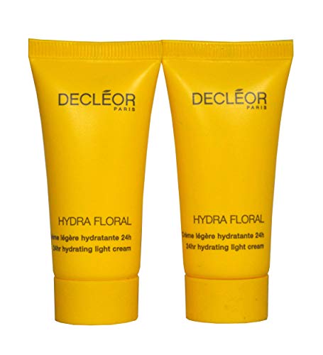 Decleor Hydra Floral 24hr Hydrating Light Cream 15 ml / 0.5 Fl.oz. x 2 - TRAVEL SIZE