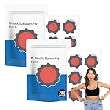 60Stück Abnehmpflaster Original,Hautfreundliches Pflaster für den Alltag, Diskret & Komfortabel Für Erwachsene, Alle Hauttypen (2Bag X 30) (red)