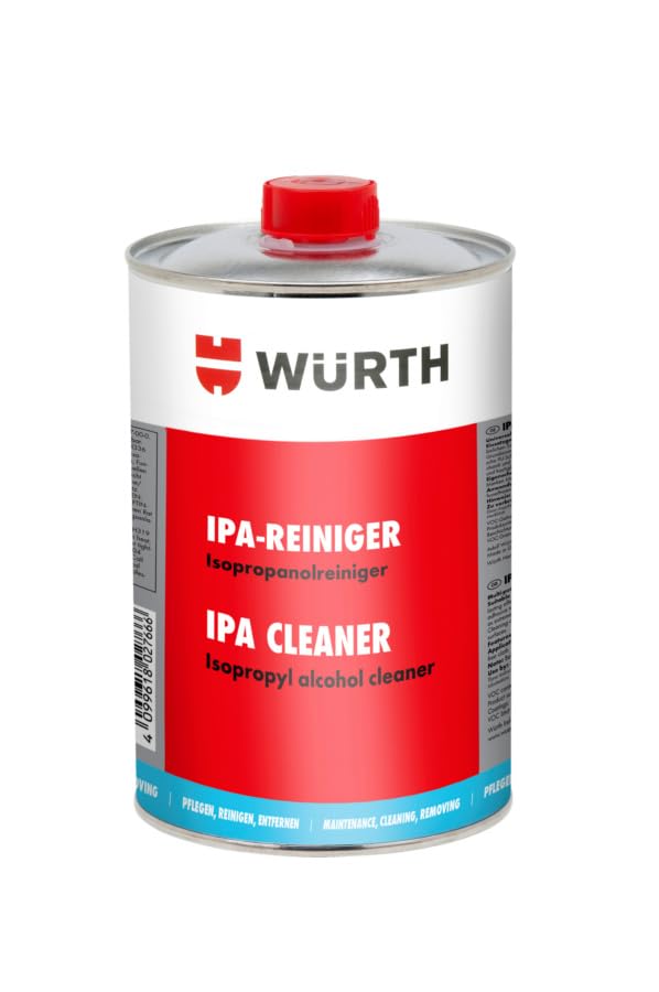 Würth Isopropanolreiniger IPA-Reiniger Dose 1 l Transparent - 0893223501