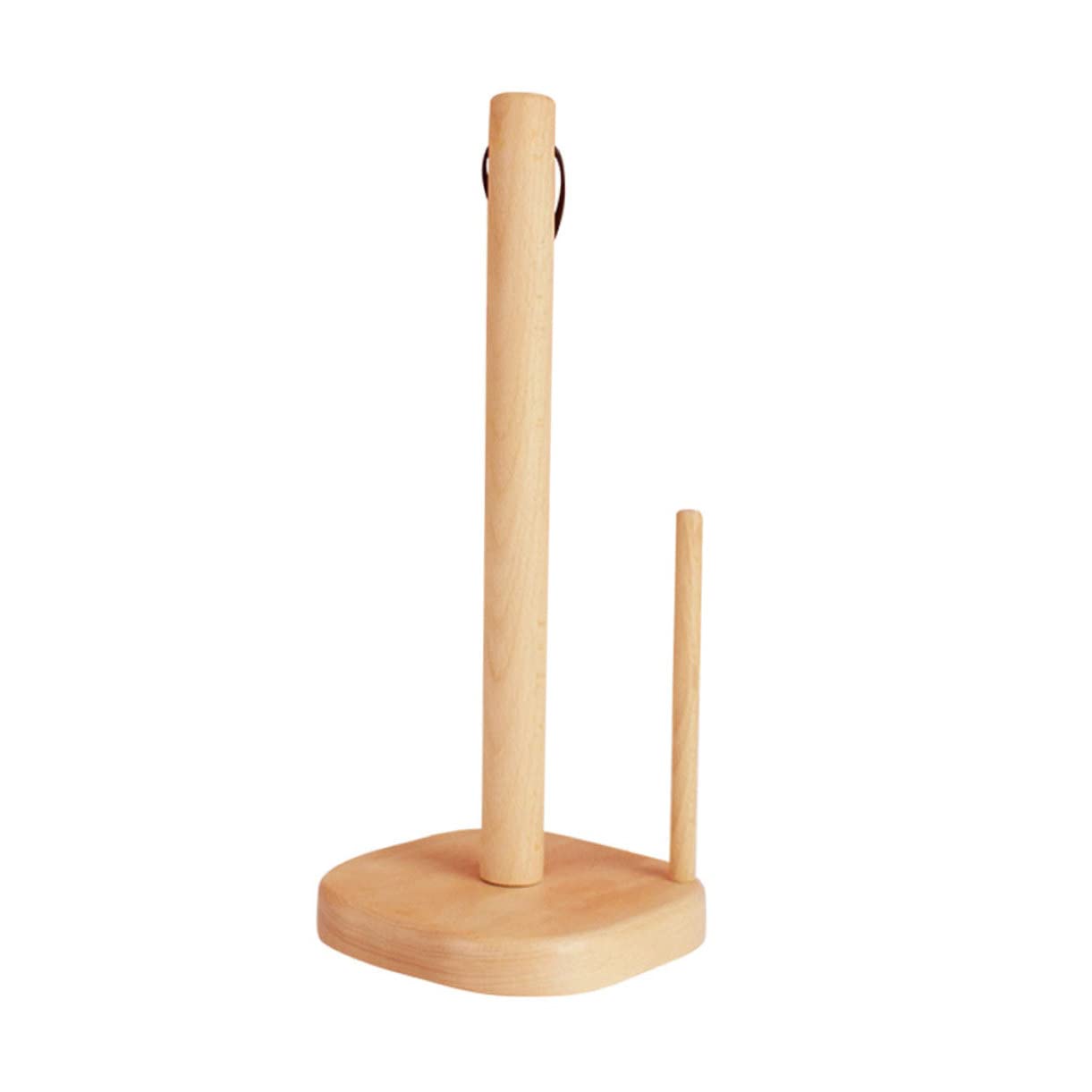 Homoyoyo Commercial Toilet Paper Holder Wooden Paper Towel Rack for Kitchen Bathroom Living Room