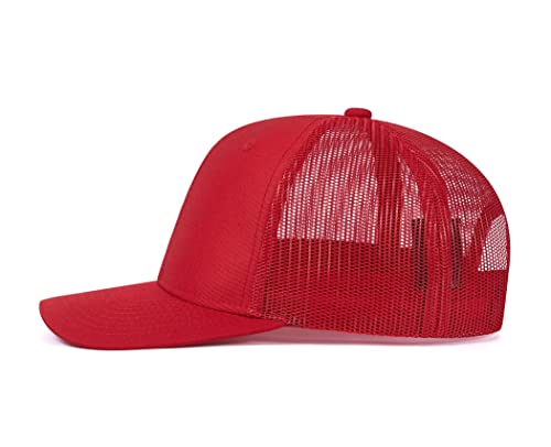 Image of Quanhaigou Trucker Hat - Mesh Snap Back - Unisex Adjustable Baseball Cap - Outdoor Hats for Men Women