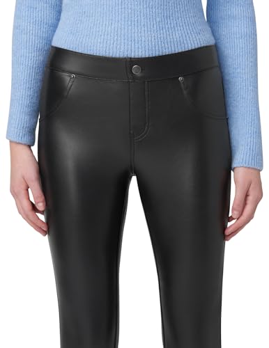 HUE Women's Faux Leather Leggings4