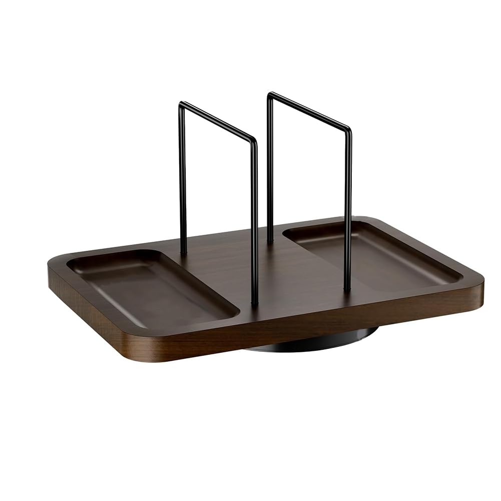 CTRLZS For Table Napkin Holder with Rotating Metal Dispenser, Salt and Pepper Shakers, and Standing Paper Towel