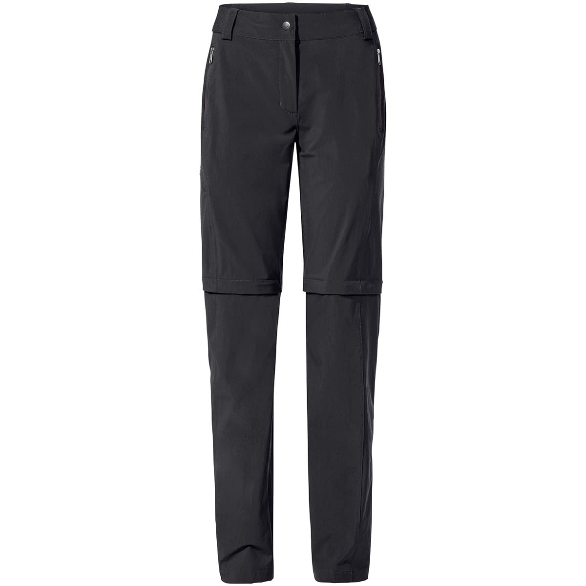 VAUDE Damskie spodnie trekkingowe z odpinanymi nogawkami Farley Stretch III, wodoodporne spodnie outdoorowe, rozciągliwe, oddychające spodnie trekkingowe z gumowym ściągaczem, wygodne, wiatroszczelne i szybkoschnące