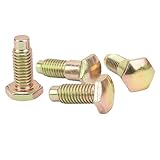 Seat Belt Mounting Bolts,4PCS Car Seat Belt Bolts High Strength 13 16in Head Performance INL10528 for A F X B Body