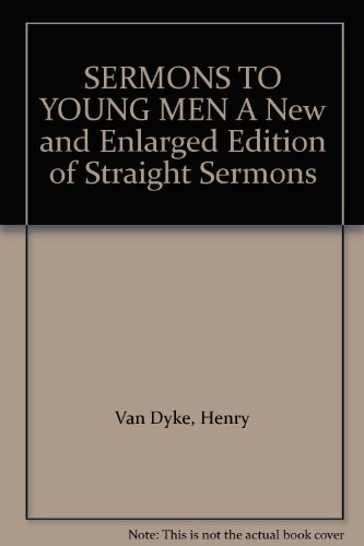 SERMONS TO YOUNG MEN A New and Enlarged Edition... B000J0SQRK Book Cover