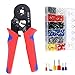 Produktbild Hibisaws Crimpzange Set für Elektroinstallation-Crimpzangen mit 1200-teiligem Aderendhülsen Set, Aderendhülsenzange für 0,25-10mm² (AWG 23-7) Kabel, Modell HSC8 6-4 Krimperzange