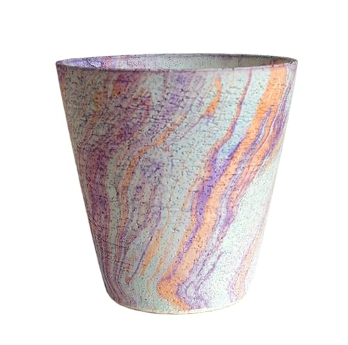 guiling-1986 Macetas Maceta de cerámica for Plantas con Drenaje y Base Reforzada, Ideal for Interiores Exteriores Maceteros
