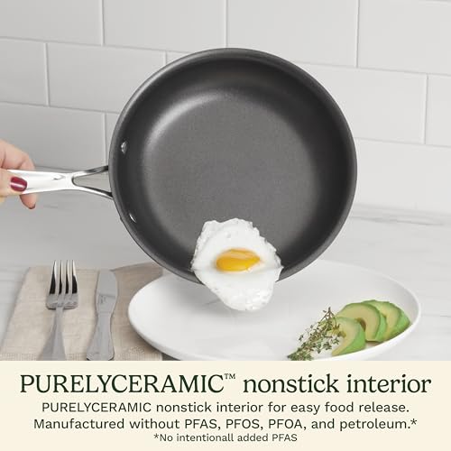 Image of Cuisinart Chef's Classic Nonstick Hard Anodized 17 Piece Set w /Tempered Glass Lids