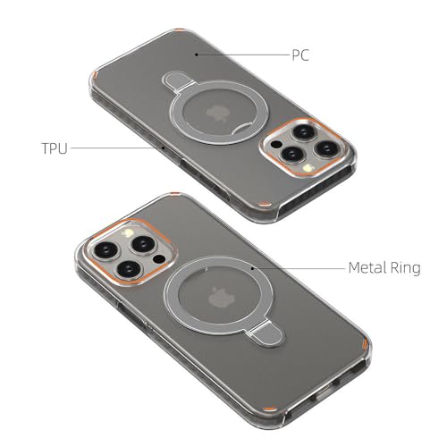 Coque de protection antichoc pour iPhone 14 Pro Max avec béquille aimantée - 7