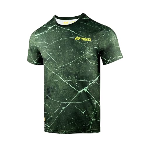 Image of YONEX Essentia Junior T-Shirt - Sustainable Performance | TruDry Moisture-Wicking | Cool, Dry and Comfortable | Round Neck | Light Weight | Eco-Friendly T-Shirt Recycled Plastic Bottles