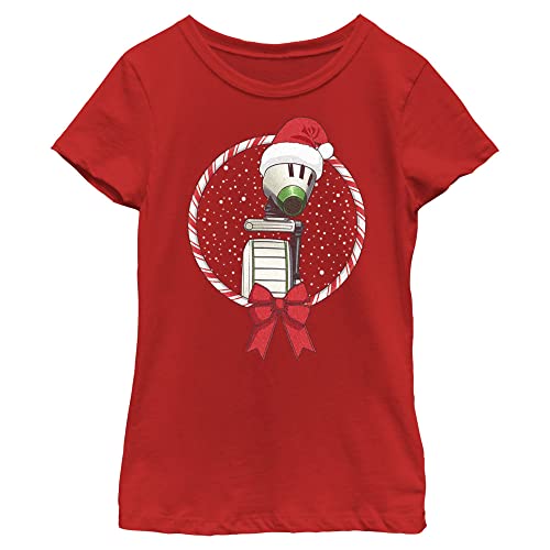 T-shirt Star Wars rouge fille M idéal pour fêter Noël en famille