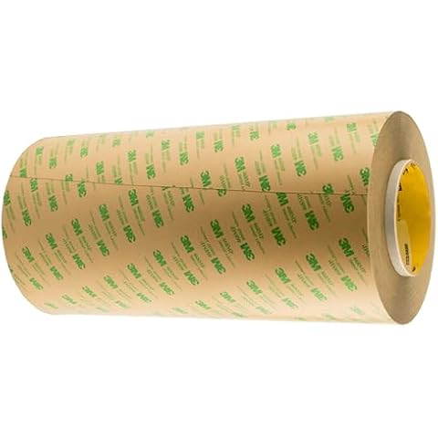 WEUPE 468MP Adhesive Transfer Tape, Bonding & Laminating, Clear, 12 in x 20 yds Cover