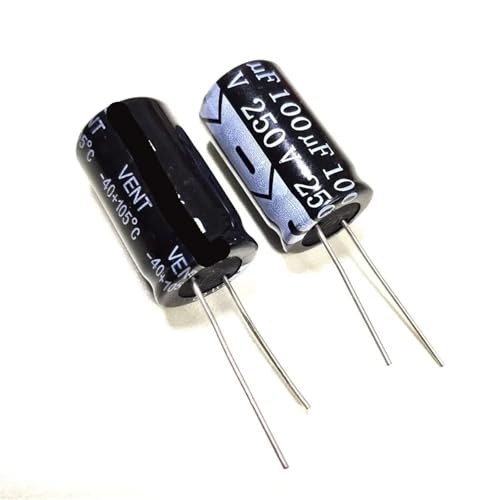 Condensateur électrolytique 100uF 250V pour éliminer les bruits d'alimentation
