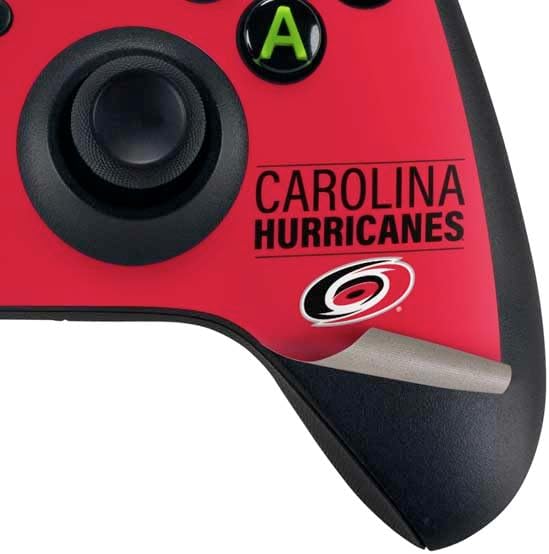Skinit Decal Gaming Skin Compatible with Xbox Series X Bundle - Officially Licensed NHL Carolina Hurricanes Lineup Design