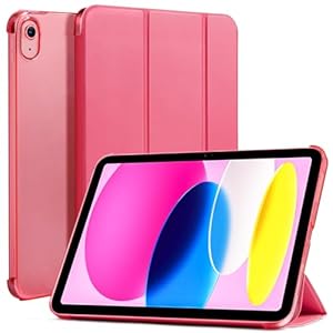 CoBak Case for for iPad A16 11th Generation 11 inch 2025/iPad 10th Generation 10.9 inch 2022, Trifold Stand for iPad 11th/10th Gen, Auto Wake/Sleep, Raspberry
