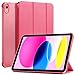 CoBak Case for for iPad A16 11th Generation 11 inch 2025/iPad 10th Generation 10.9 inch 2022, Trifold Stand for iPad 11th/10th Gen, Auto Wake/Sleep, Raspberry