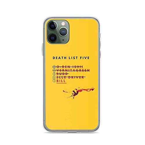 Phone Case Kill Bill- Death List Compatible With Iphone 6 6S 7 8 X Xs Xr 11 12 Pro Max Mini Se 2020 Waterproof Charm Transparent #TOP14