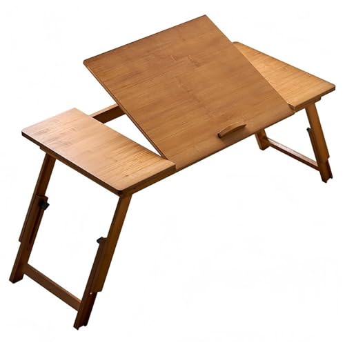 Construction robuste pour ce bureau pliable d'ordinateur à pieds réglables