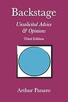 Backstage : Unsolicited Advice and Opinions 179559229X Book Cover