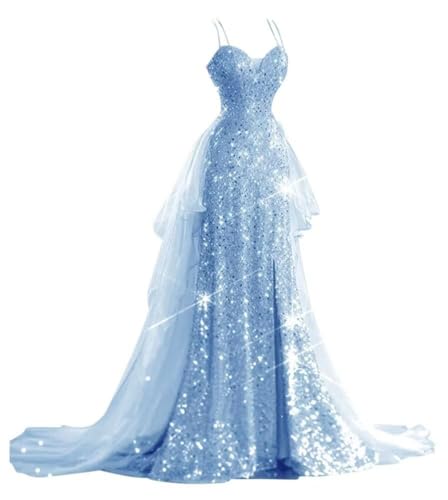 Robe de bal en tulle et bretelles spaghetti pour votre grand gala