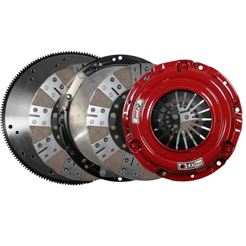 McLeod RXT 1200 Twin Disc Clutch Kit w/ 8 Bolt Flywheel 164T - 1-1/8in x 26 Spline Input Trans (6435807HD)