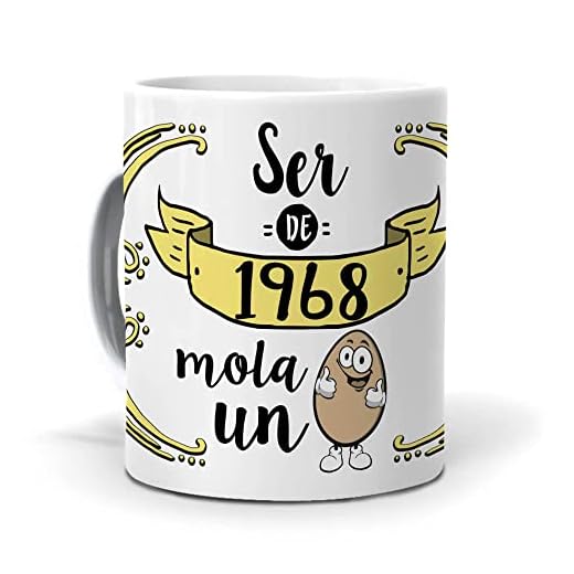 mundohuevo Taza Ser de 1968 Mola un Huevo