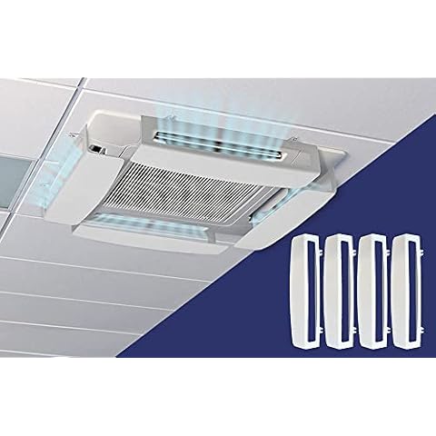 Conjunto de 4 deflectores para aire acondicionado de cassette CLIMIK QUADRO Cover