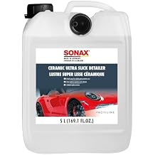 SONAX Ceramic Ultra Slick Detailer | سيراميك سريع بخاخ | سيراميك سي كربون | متين عالي اللمعان Detailer Slick to The Touch Detailer | Waterless Wash | 268500 | 5 لتر