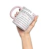 Vixar But Who's Counting Happy 50th Birthday Ceramic Coloured Mug Cup Gift Days Hours Minutes (Pink) (Pink) #2