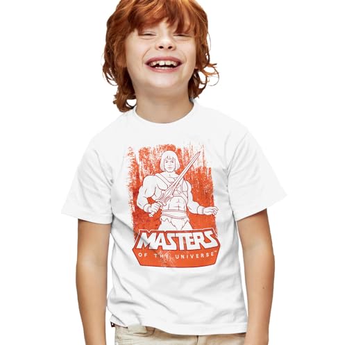 Masters of The Universe He-Man Hero Logo Kids T Shirt for Youth Toddler Boys and Girls