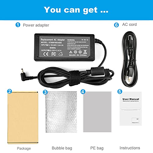 Ac Charger For Samsung Galaxy View Sm-T670 Sm-T677A 18.4 Tablet Galaxy Book Flex 2 Alpha Np730Qcj Np730Qda Np730Qcj-K01Us K02Us Np730Qda-Kb1Us Ka3Us Notebook 9 Np900 Np900X Np940 Np940X Np930X Charger #TOP6