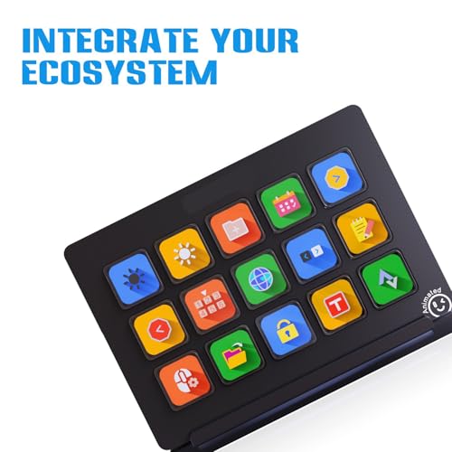 Panneau de contrôle programmable 15 macro claviers avec action instantanée USB