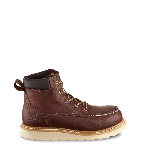 Irish Setter, Ashby, Men's, 6", Aluminum Safety Toe, Work Boot, Brown, 11.5 EE (Wide) by Irish Setter - Used condition - Image 4
