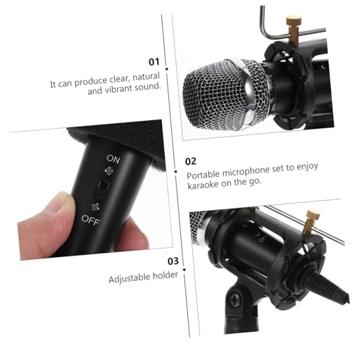 Microphone pour téléphone mobile VANZACK, idéal pour le podcast sur table