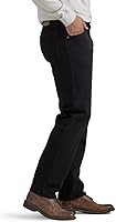 Vista 2 de Wrangler Authentics Jeans clásicos para hombre, corte holgado, con 5 bolsillos de algodón