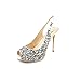 Guess Huela3 Womens Peep Toe Fabric Pumps Heels Shoes