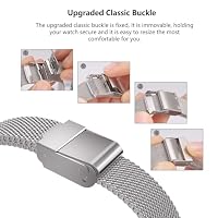 ToVioc 20mm Metall Armband für Polar Ignite 3 Titanium/Ignite 3 2 1 – Ansicht 3