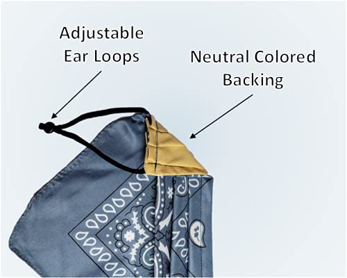 Double Layer Bandana Reusable Face Mask (Red)