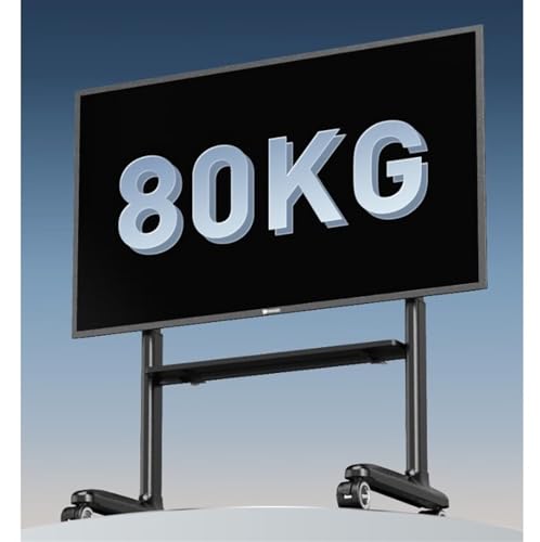 Soporte móvil para TV de 42-86 pulgadas con altura ajustable miniatura 6