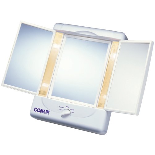 Illumina Collection 2 Side Mirror W/ 3 Panels/4 Lights Setting