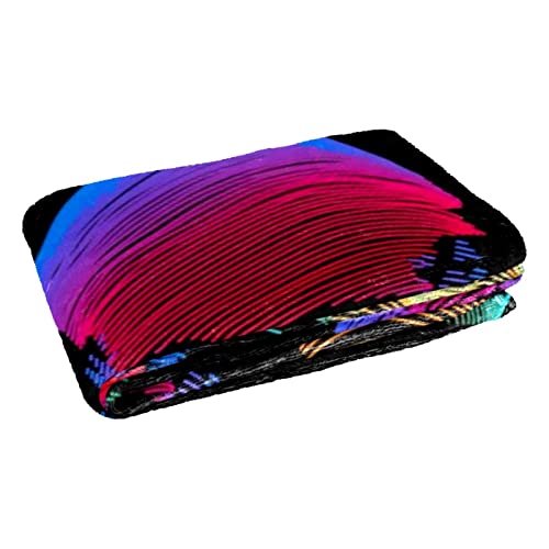 Couverture douce tête de mort pour pique-nique et camping chic - 3