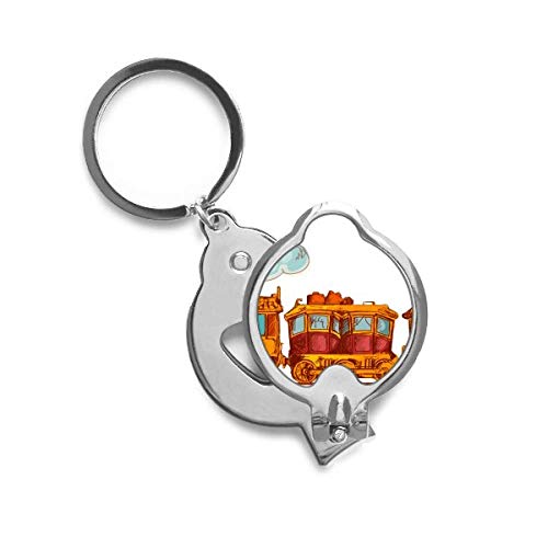 Coupe-ongles grand modèle Cartoon Train Grande-Bretagne pour manucure quotidienne